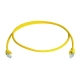 R&M R197035 0.5 Meter Cat6 LSZH Patch Cord – Yellow